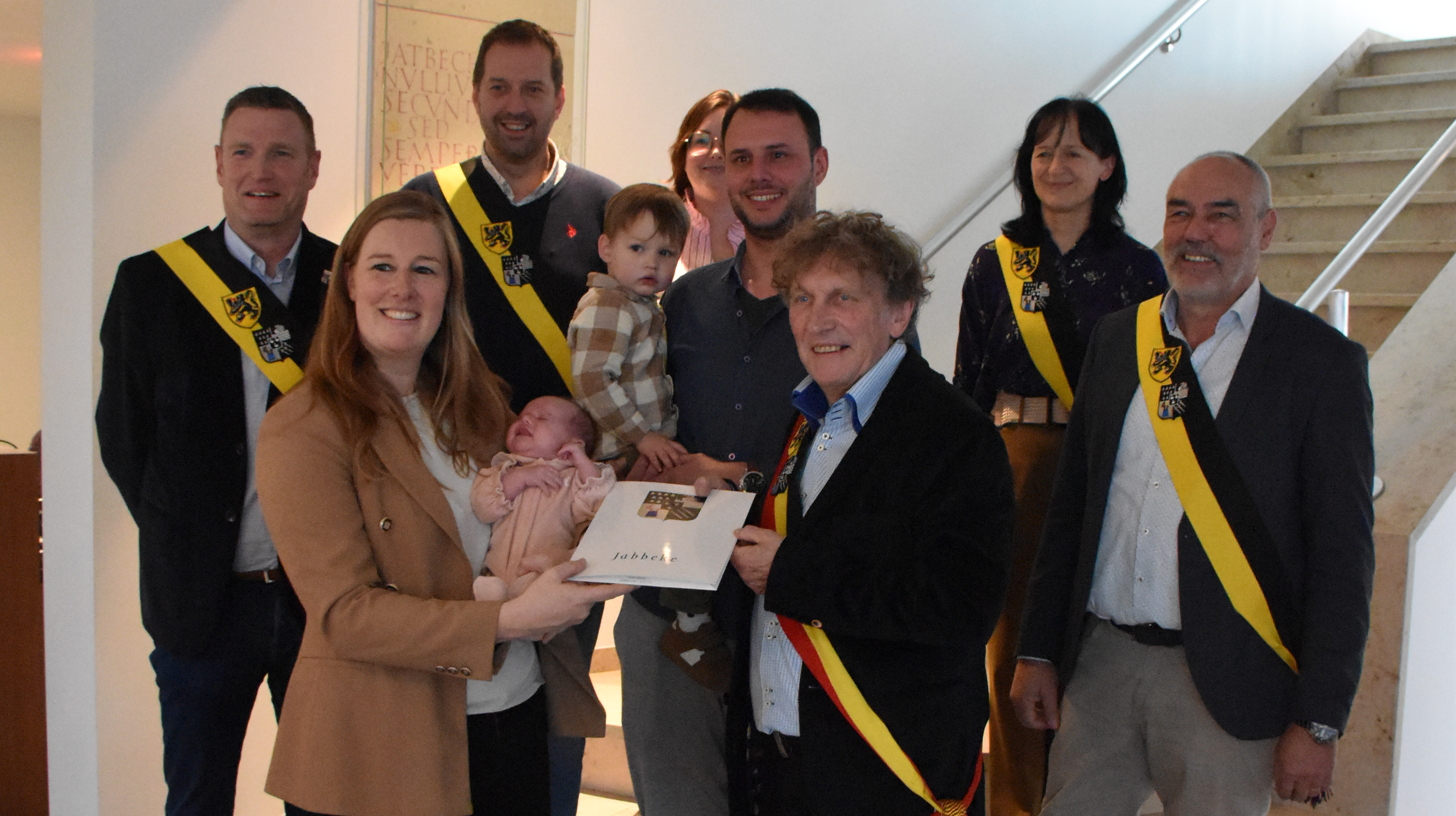 JABBEKE VERWELKOMT 15000STE INWONER